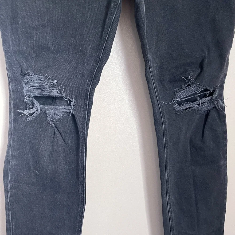Abercrombie & Fitch Black High rise skinny Jeans 14R - Picture 2 of 5